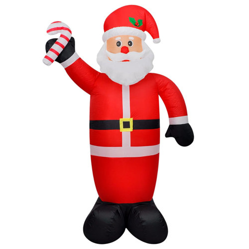 The Holiday Aisle® Christmas Inflatable Santa Claus Wayfair